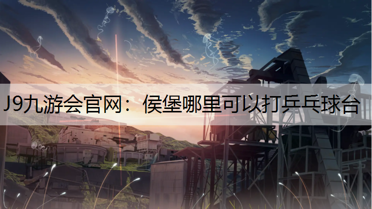 J9九游会官网：侯堡哪里可以打乒乓球台