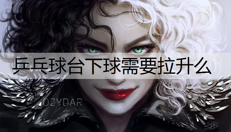 乒乓球台下球需要拉升么
