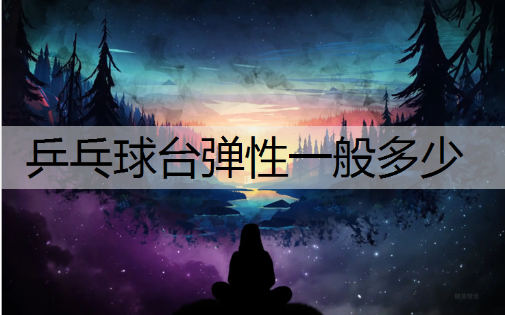 乒乓球台弹性一般多少