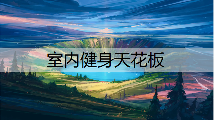 室内健身天花板