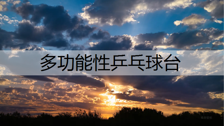 多功能性乒乓球台